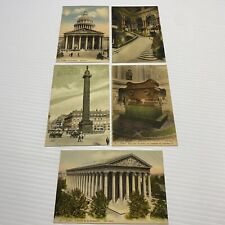 5 Paris Postcard Lot Opera Staircase Napoleon Tomb Monument ND Phot Postcard B4 picture