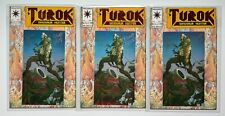 LOT of 3 Turok Dinosaur Hunter #1 - VVSS Ltd to 5500 Signed COA - 1993 Valiant picture