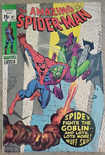 The Amazing Spider-Man #97 - Fine+ Condition - Classic Green Goblin Story picture