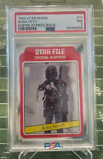 1980 Star Wars Boba Fett #11 Empire Strikes Back - PSA 7 picture