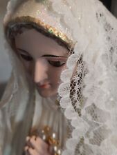 20 Inch Our Lady Of Fatima Virgin Mary Religious Statue Glass Eyes From Fatima picture