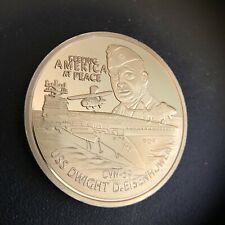 US Navy Challenge coin, USS DWIGHT D. EISENHOWER (CVN-69) picture