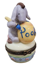 Disney Winnie The Pooh Trinket Box Eeyore Painting Egg Midwest Cannon Falls  picture