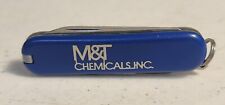 Vintage M&T Chemicals Inc Advertising Pocket Knife picture