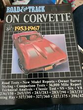 Road And Track On Corvette 1953-1967RoadTests,Comparison TestsTechnical Analysis picture