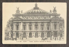 Postcard - L'Opéra Académie Natíonale de Musíque, Paris France picture
