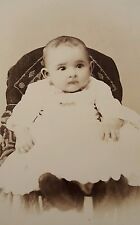 Antique Cabinet Photograph Identified Baby Cleveland, Wisconsin Koenig History picture