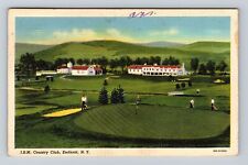 Endicott NY- New York, County Club, Antique, Vintage c1949 Souvenir Postcard picture