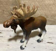 Schleich Male BULL MOOSE 1997 Retired Wildlife Animal Figure picture