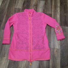 Vintage Disney Parks Embroidered Mickey Mouse Pink Jacket Women's Large picture