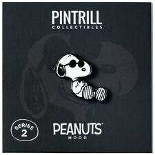 ⚡RARE⚡ PINTRILL x PEANUTS Relaxing Joe Cool Snoopy Pin *BRAND NEW*  🕶 picture