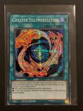 Greater Polymerization | MP22-EN050 | Prismatic Secret Rare | 1st Ed | YuGiOh picture