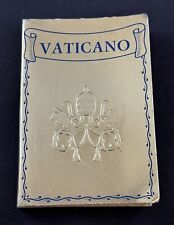 Vintage 1968 Vaticano Souvenir Vatican Italy Travel Booklet - 17 Photos picture