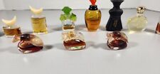 LOT OF 12 VINTAGE MINI PERFUME BOTTLES MIXED CARTIER LACROIX SINAN AND MORE picture