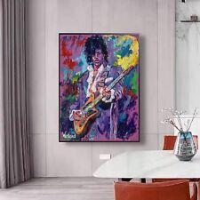 Prince Purple Rain Hand-Textured 36H X 24W Canvas Giclee Framed Was 795 Now 245 picture