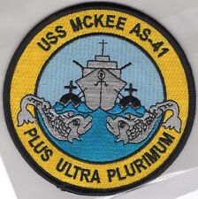 USS McKee AS 41 Submarine Tender 4 inch FE BC Patch c6310 picture