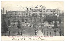 San Antonio Texas TX Milam Sqaure Santa Rosa Hospital 1906 Vintage Postcard picture