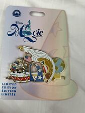 DISNEY WDW MAGIC HAP-PINS 2023 SORCERER PACKAGE AMERICA ON PARADE PIN LE 250 picture