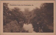 Postcard Wissachickon Creek Fort Washington PA  picture