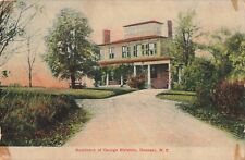 Residence of George Bleistein Geneseo New York NY c1910 Postcard picture