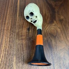 RARE Vintage 60’s FUN  WORLD - HALLOWEEN SPOOKY HORN Squeaky Skull Noise Maker picture