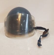 Vintage Gentex Rioter Helmet With Chin Strap & Face Shield picture