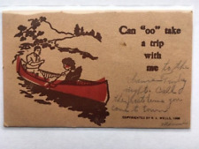 Vintage Postcard Can 