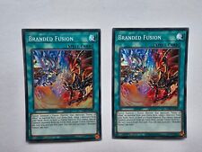 Branded Fusion SDAZ-EN021 Super Rare Yugioh Cards x2 picture