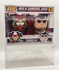 Aku & Samurai Jack Funko POP Vinyl 2 Pack 2019 NYCC Fall Convention Exclusive picture