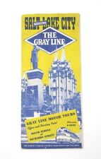 Vintage Salt Lake City Gray Line Motor Tour Brochure (F1) picture