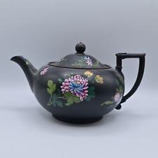 Antique Wedgwood Black Basalt Capri Ware Teapot picture