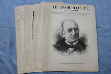 1882 DECEMBER 9 LE MONDE ILLUSTRE MAGAZINE - M. J.-B. DUMAS - FRENCH - NP 8457 picture
