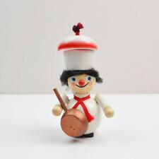 Vintage Steinbach Chef Cook Wooden Christmas Ornament Handmade In Germany picture