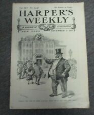 Nov 2, 1901 HARPER'S WEEKLY; Tammany Hall, Yale Celebration, Sports etc picture