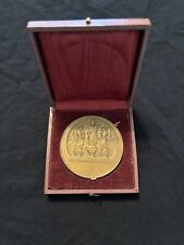 Bronze Table Medal “Ave Regina Caelorum” Christian Marian Antiphons picture