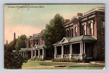 Coldwater MI-Michigan, Cottages, State School, Antique, Vintage Postcard picture
