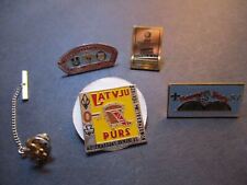 Lot of 5 boy scout BSA hat pins #124 picture