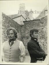 1978 Press Photo Actors Richard Jordan and Anthony Perkins - sax05722 picture