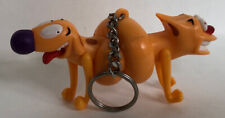 1999 Viacom NICKELODEON Basic Fun CatDog Cat Dog Keychain TOY movable parts RARE picture