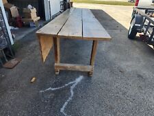 antique carpenter work bench, early 1900's picture