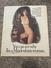 1979 Maidenform Sweet Nothings Newspaper Print Ad picture