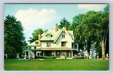 Lenox MA-Massachusetts, Main House And Summer Headquarters, Vintage Postcard picture