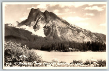 RPPC Real Photo Postcard - Mount Burgess Mountain Peak - Unposted picture