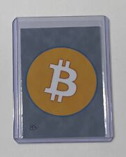 Bitcoin Limited Edition Artist Signed “In BTC We Trust” Trading Card 6/10 picture