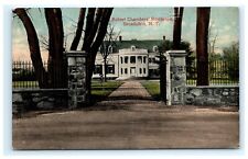 Robert Chambers’ Residence Broadalbin NY 1916 Postcard Fulton County D4 picture