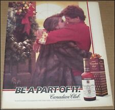 1985 Canadian Club Whisky Print Ad Advertisement Vintage 10