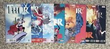 Thor #1-8 * complete 2014 2015 series set * 1 is Skottie Young variant * 1 8 lot picture