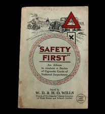 Vtg Imperial Tobacco Cards Complete Safety First W.D & H.O Wells Rare Ephemera picture