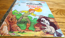 Rare Little Golden Book 1985 The Black Cauldron Taran Finds a Friend Disney Good picture