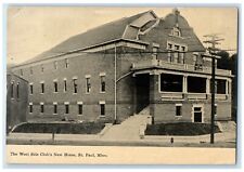 1914 The West Side Club's New Home St. Paul Minnesota MN Posted Antique Postcard picture